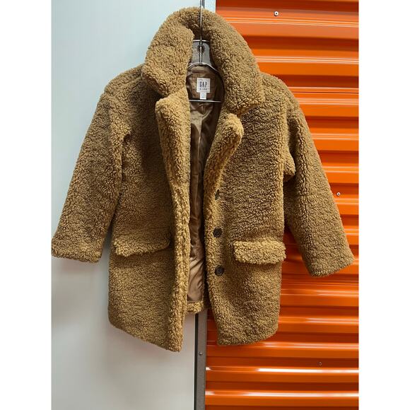 Gap Kids - Long Sherpa Teddy  Coat / S / NWOT - Picture 2 of 6